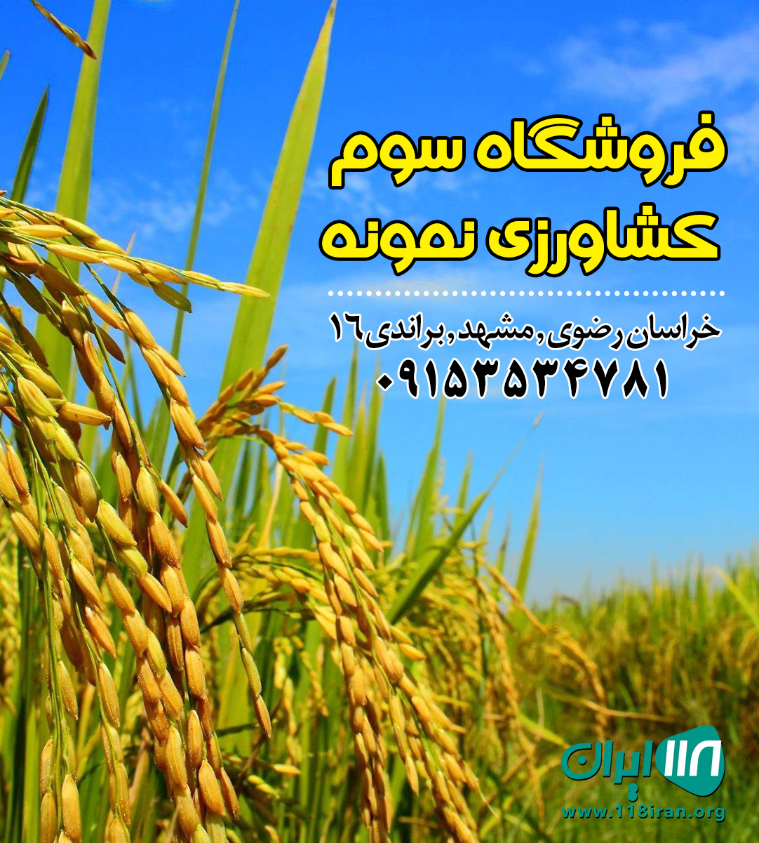 فروشگاه سوم کشاورزی نمونه در مشهد