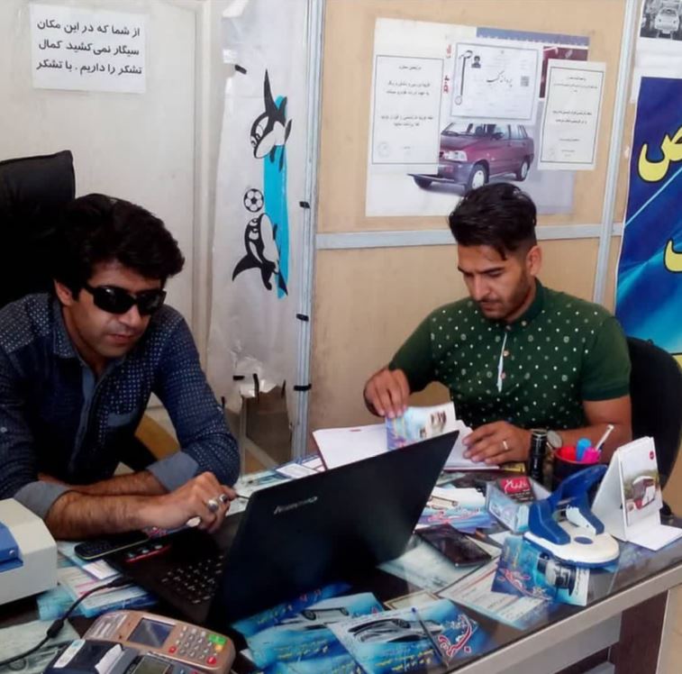 تشخیص رنگ خودرو ثامن در سمنان