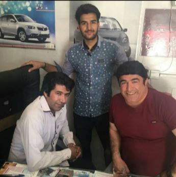 تشخیص رنگ خودرو ثامن در سمنان