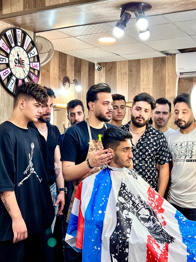 آموزشگاه آرایشگری مردانه رز سیاه رشت