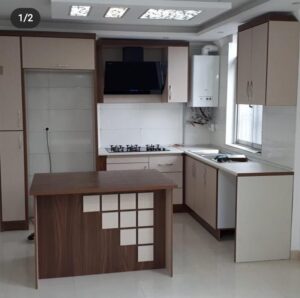 مبلمان و کابینت رنگارنگ در رشت