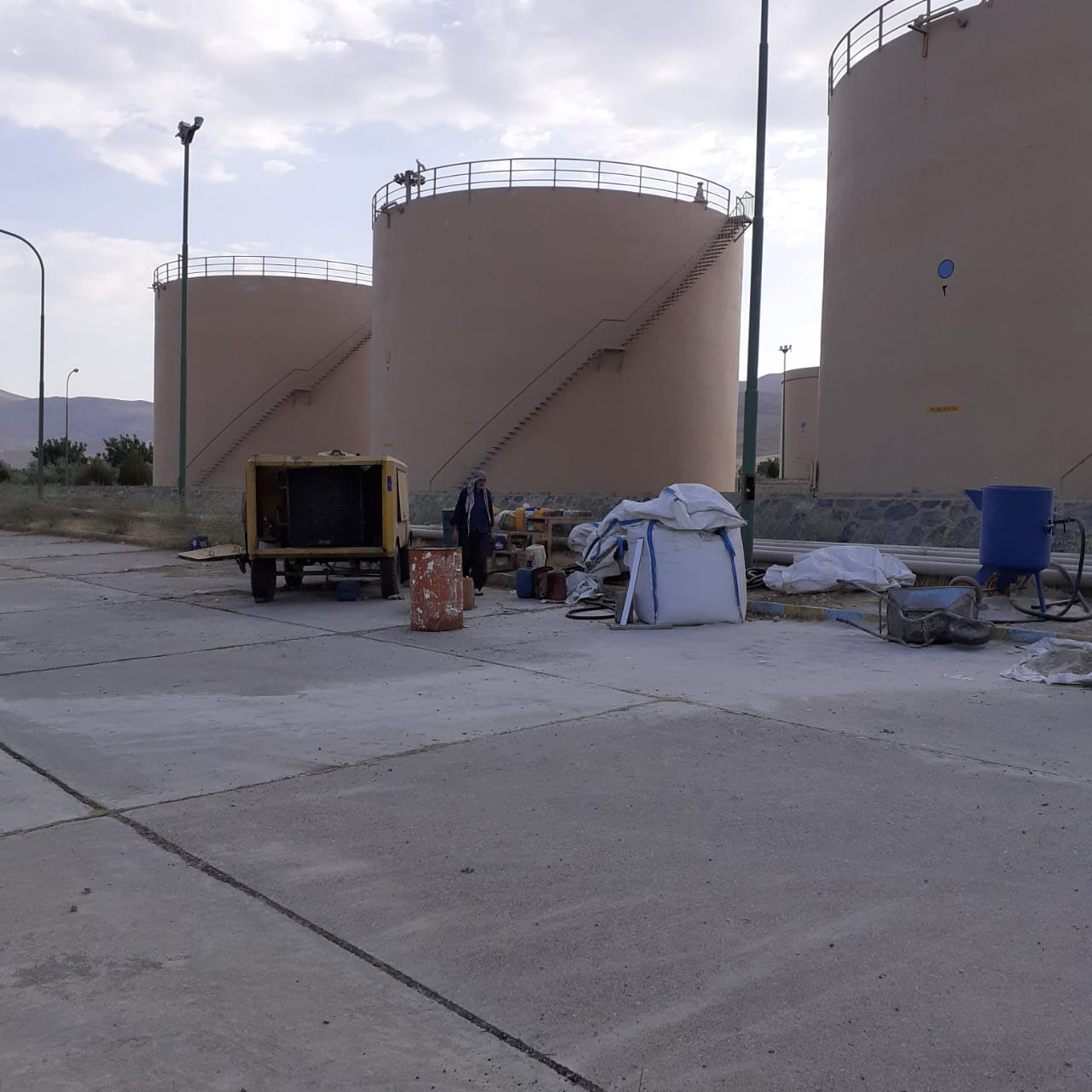 سندبلاست رنگ آمیزی شرکت سهند در تهران