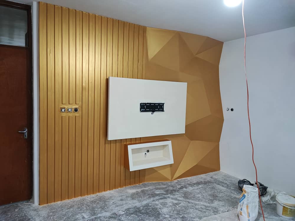 نقاشی ساختمان پارسیان در لنگرود