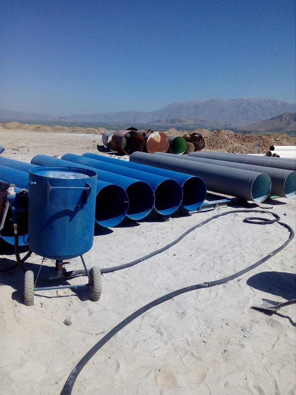 سندبلاست رنگ آمیزی شرکت سهند در تهران