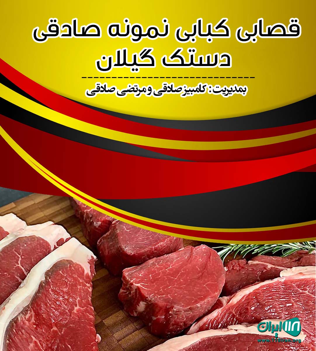 قصابی کبابی نمونه صادقی دستک گیلان قصابی کبابی نمونه صادقی دستک گیلان