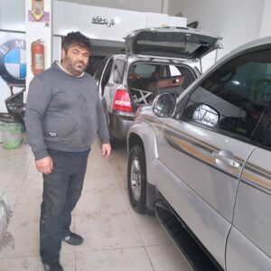 صافکاری و نقاشی حسن چکش طلا در اردبیل