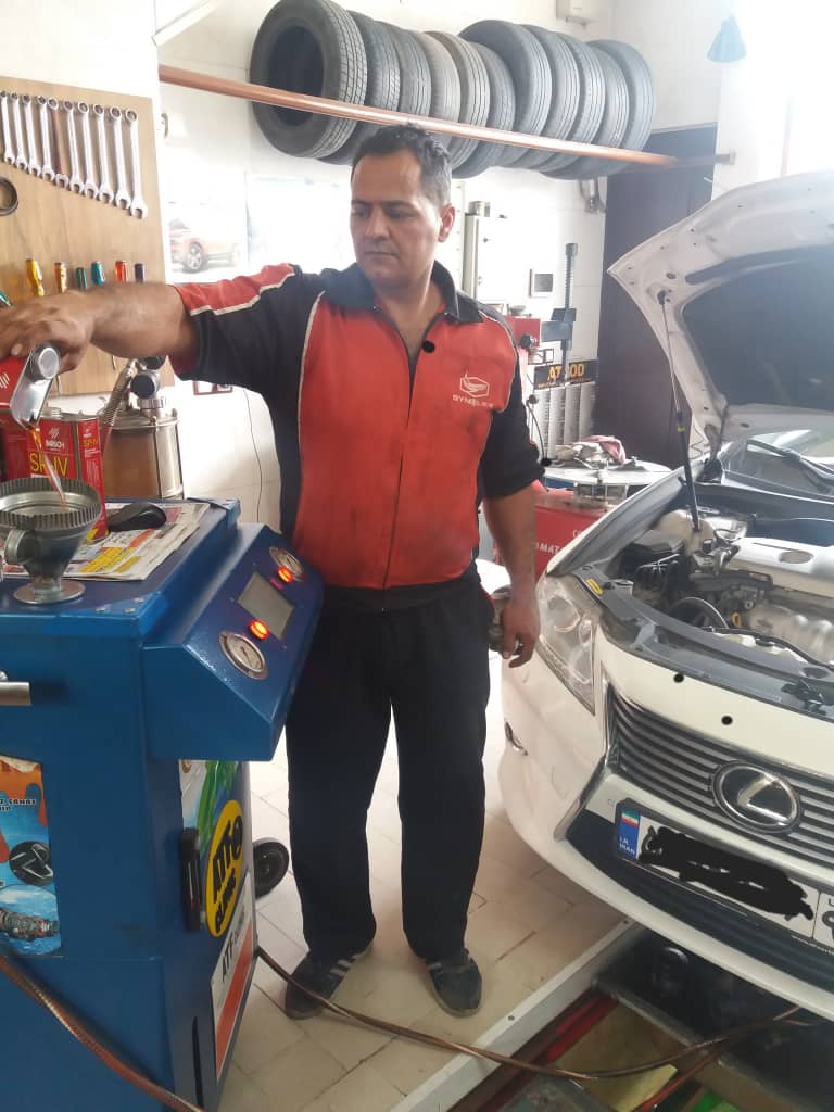 اتوسرویس جوان در کاشان