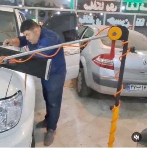 صافکاری و لمس جادویی pdr حسن چکش طلا در اردبیل