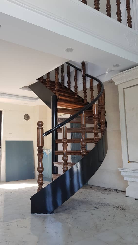 صنایع پله پیچ و نرده استیل مظلومی در تنکابن