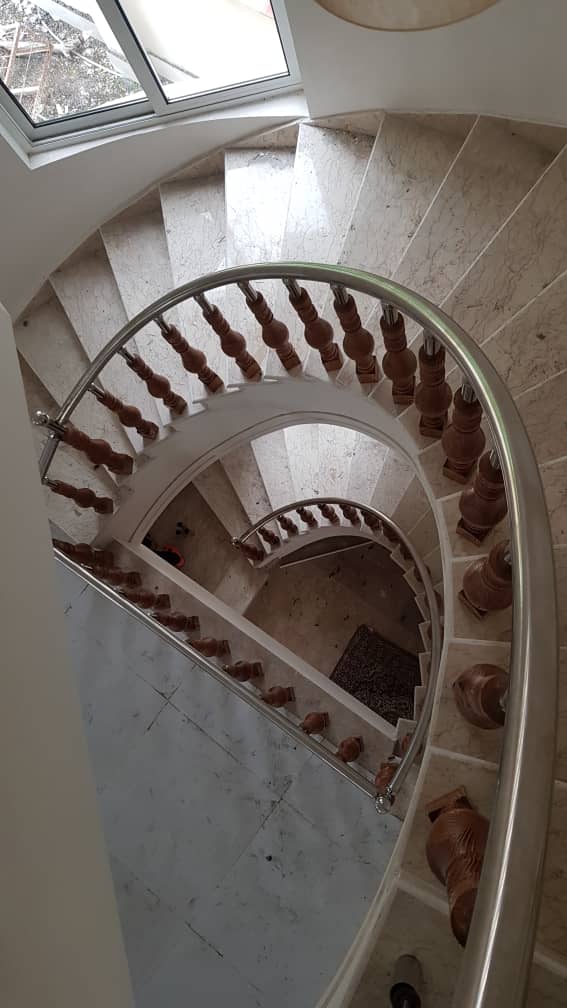 صنایع پله پیچ و نرده استیل مظلومی در تنکابن