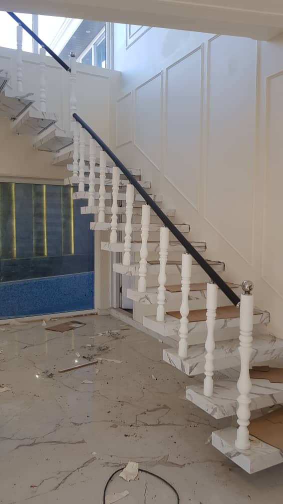 صنایع پله پیچ و نرده استیل مظلومی در تنکابن