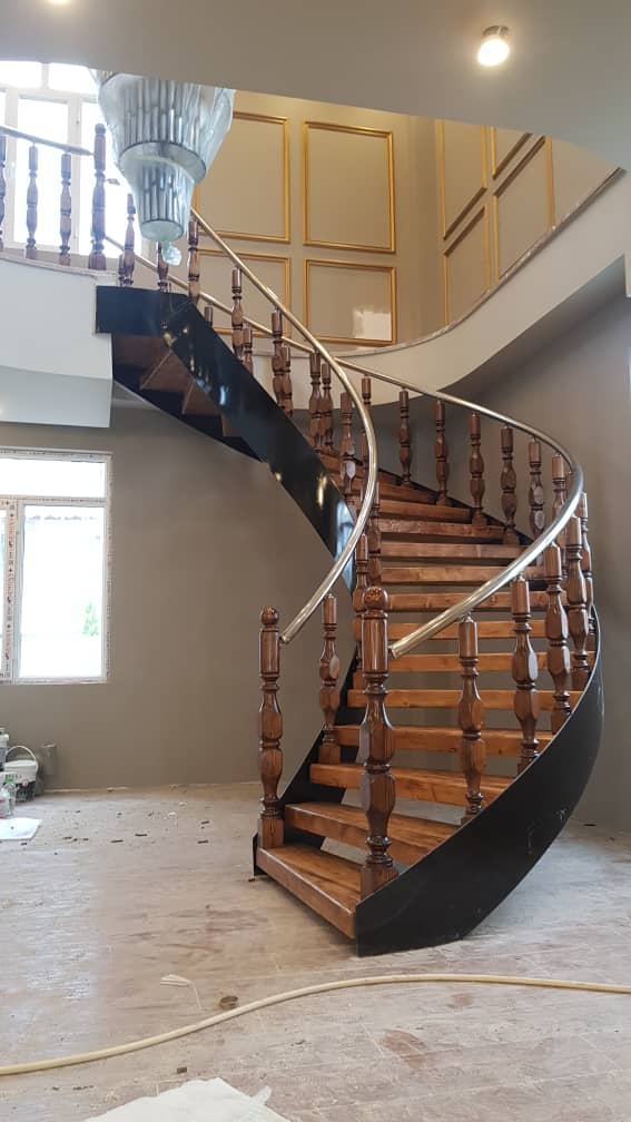 صنایع پله پیچ و نرده استیل مظلومی در تنکابن