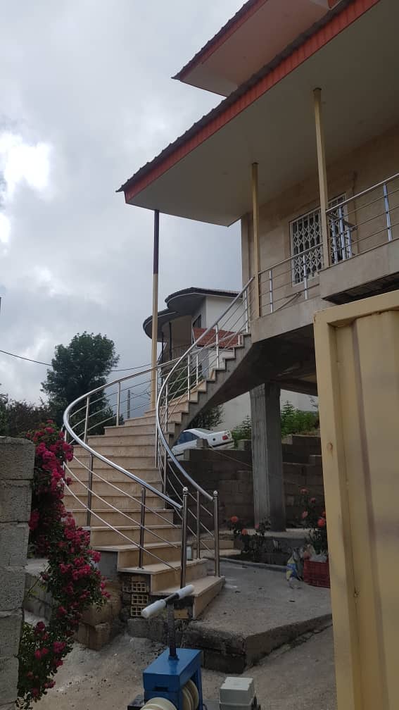 صنایع پله پیچ و نرده استیل مظلومی در تنکابن