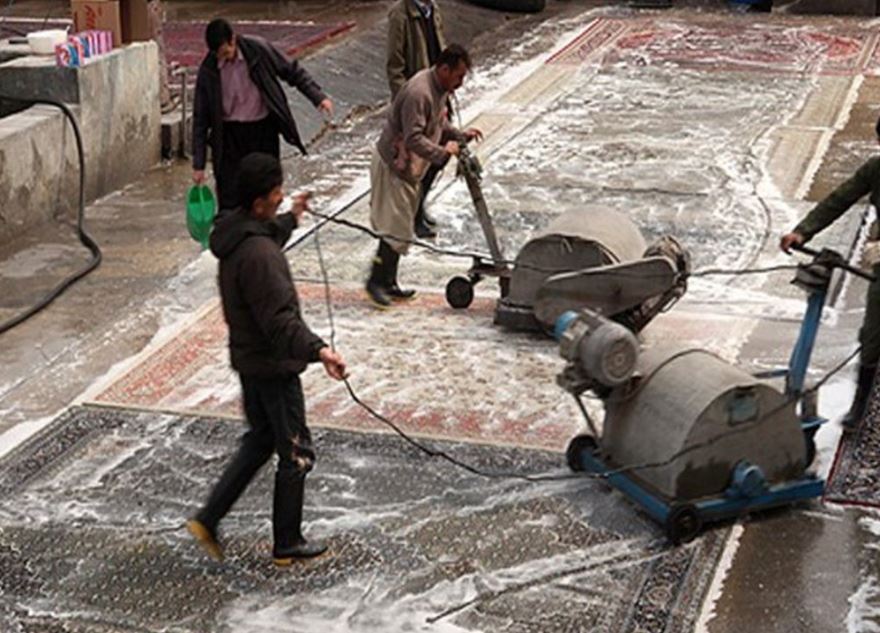 قالیشویی شیرزاد در قم