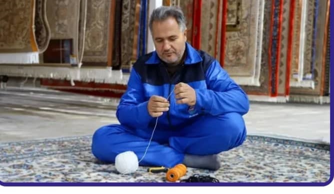 قالیشویی گل ایران در مشهد