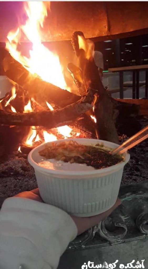 آشکده کوهستان در جاده هراز