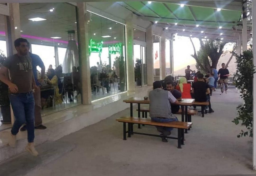 آشکده کوهستان در جاده هراز