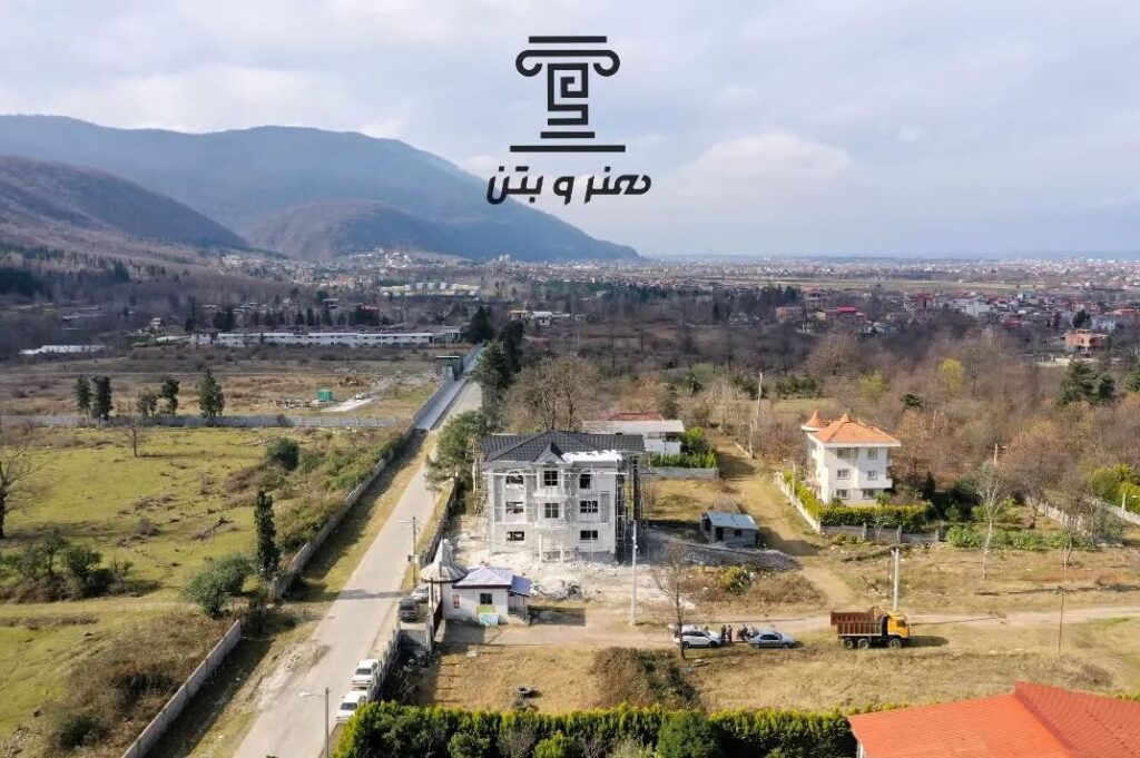 نما سیمان شسته هنر و بتن در نوشهر