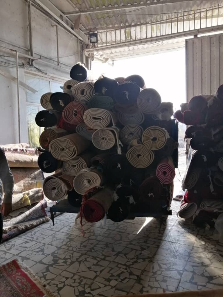 قالیشویی و مبل شویی بهاران در بابل