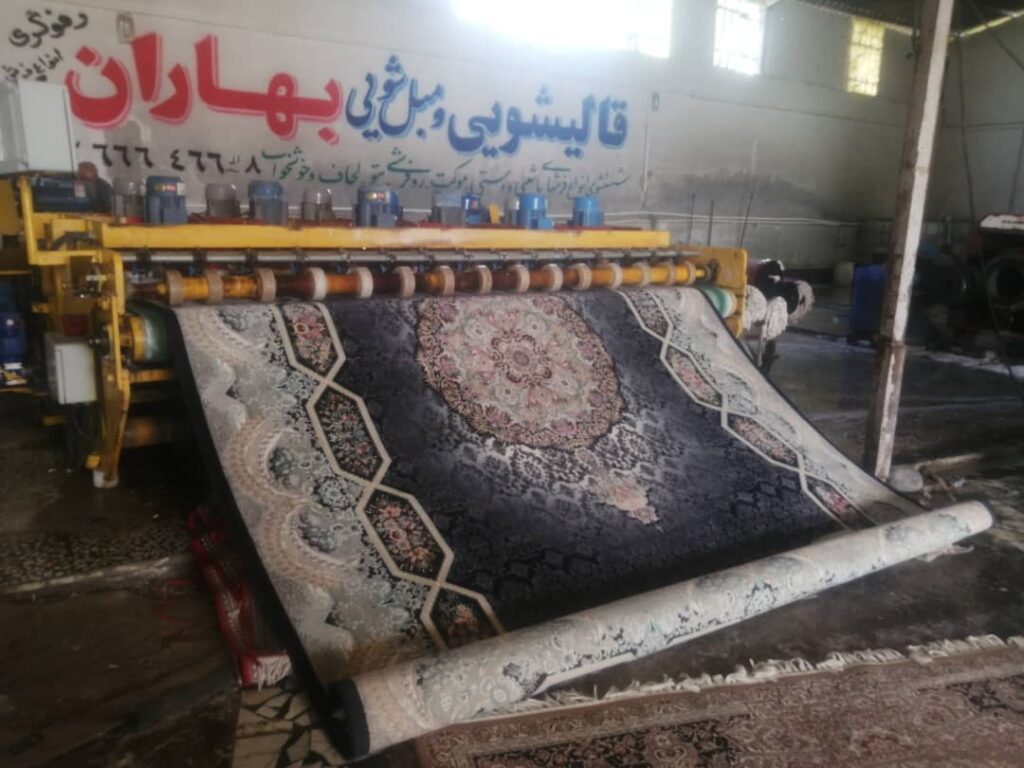 قالیشویی و مبل شویی بهاران در بابل