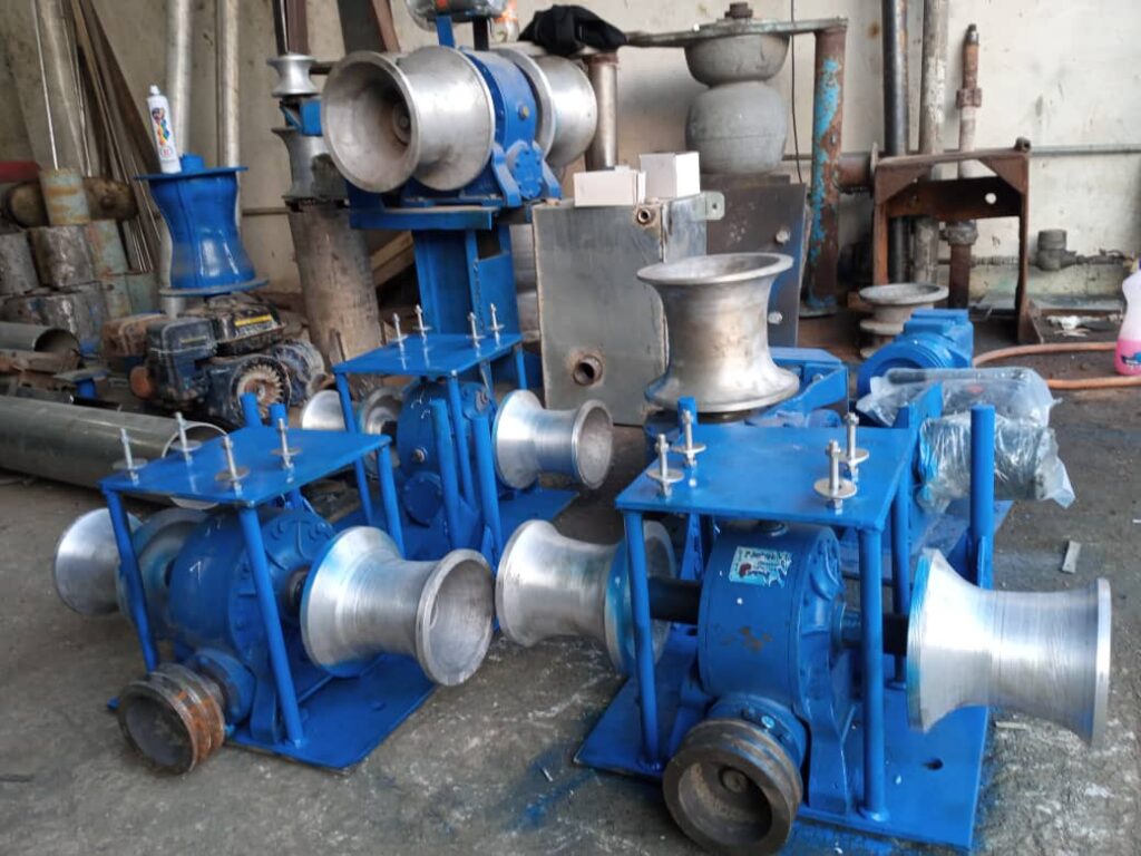 وینچ سازی بوشهر صنعت حاجیان در بوشهر