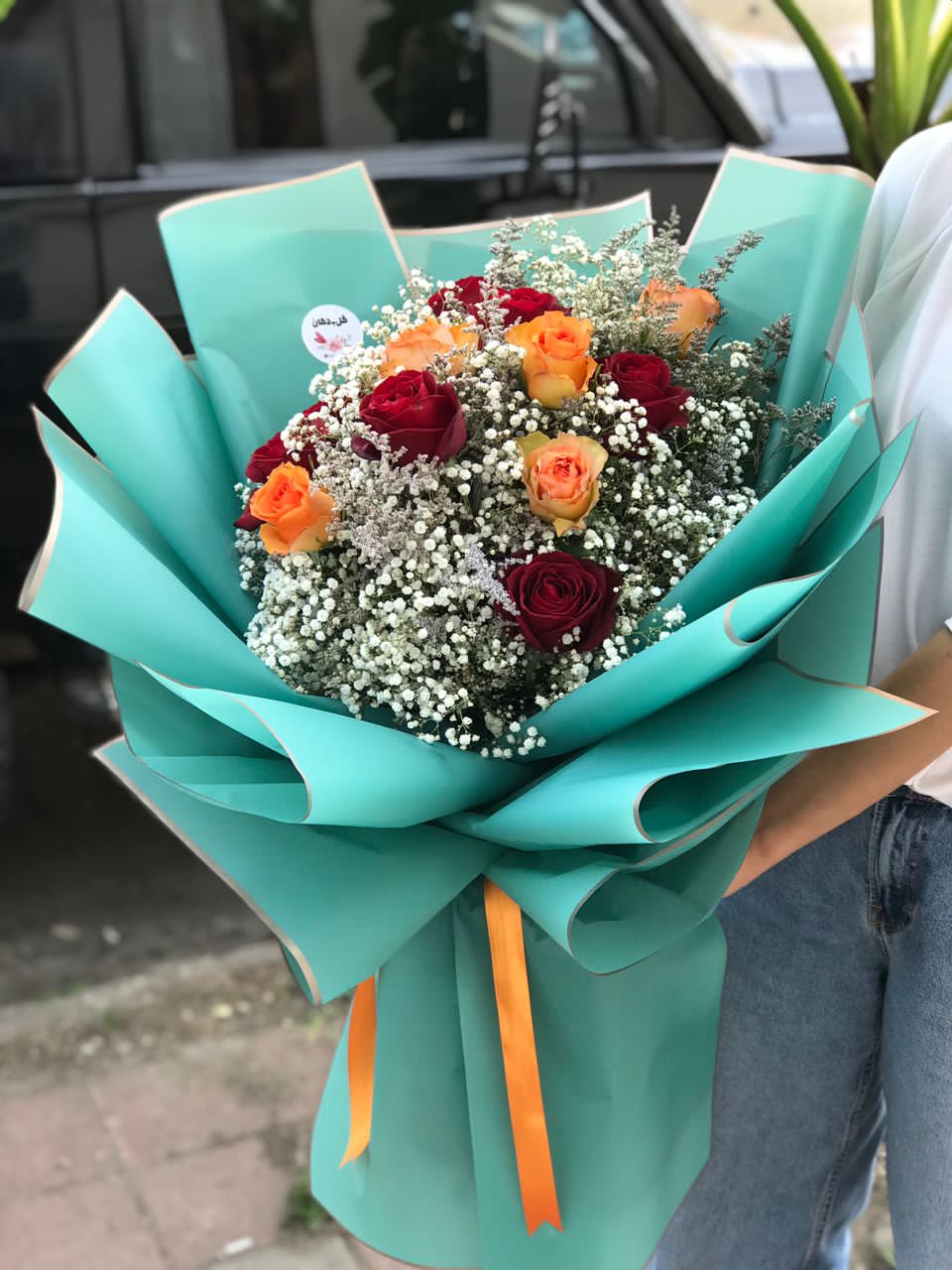 گلفروشی دکان گل در رشت