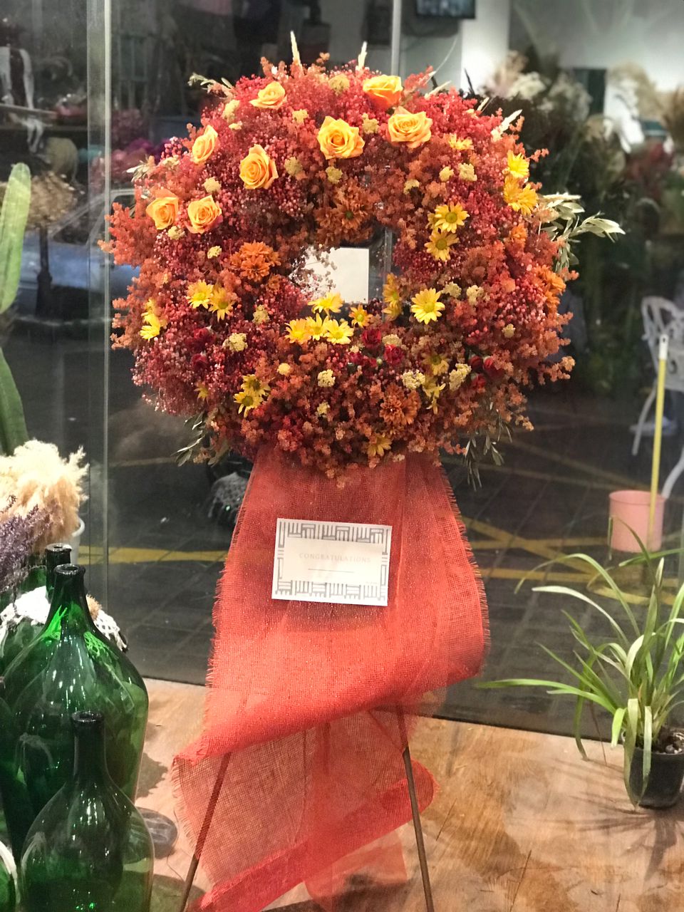 گلفروشی دکان گل در رشت