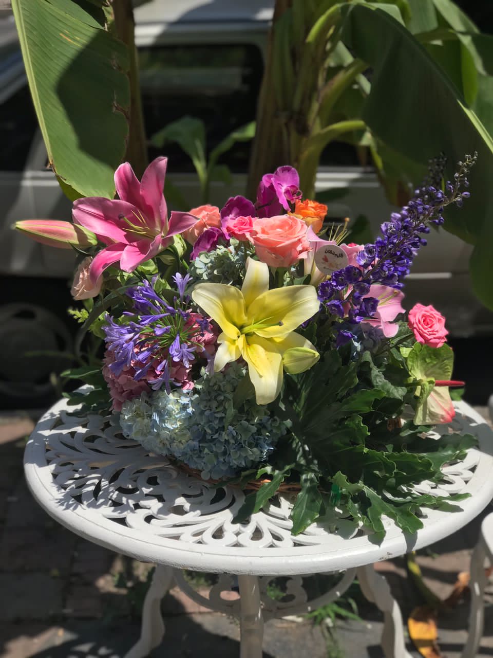 گلفروشی دکان گل در رشت