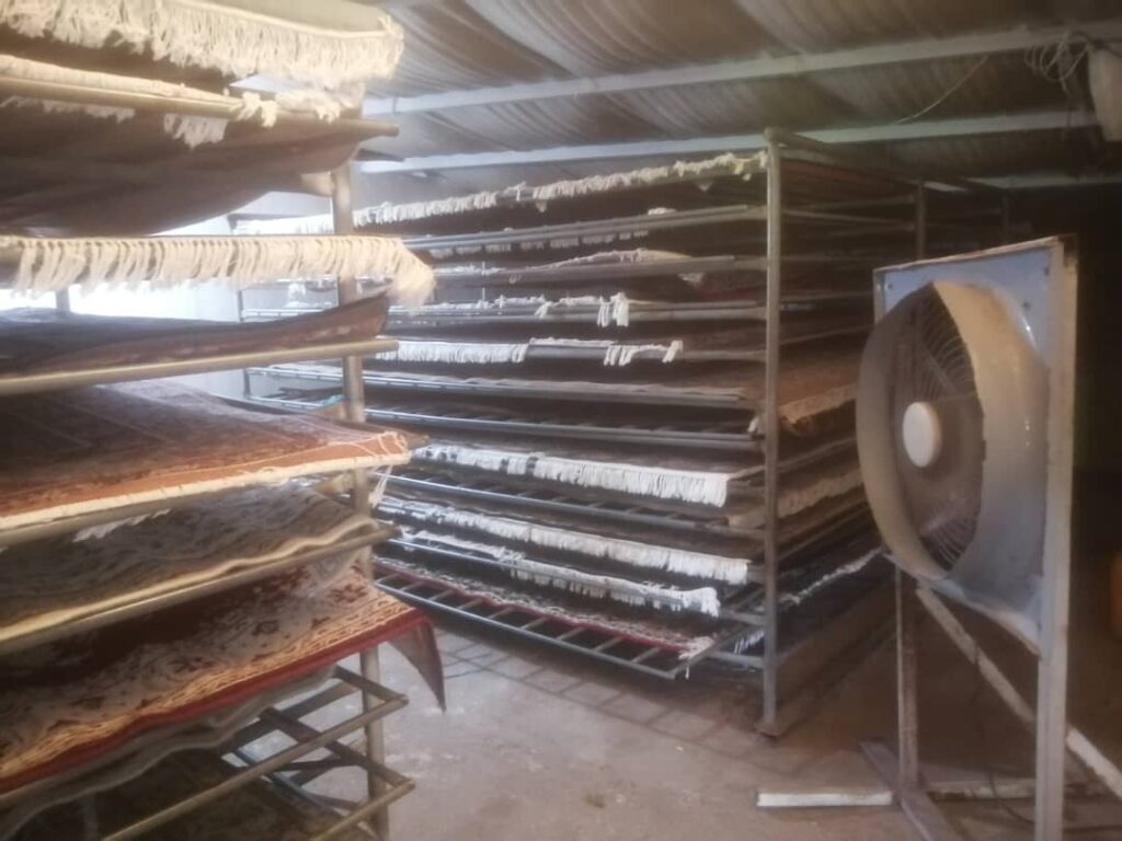 قالیشویی و مبل شویی بهاران در بابل