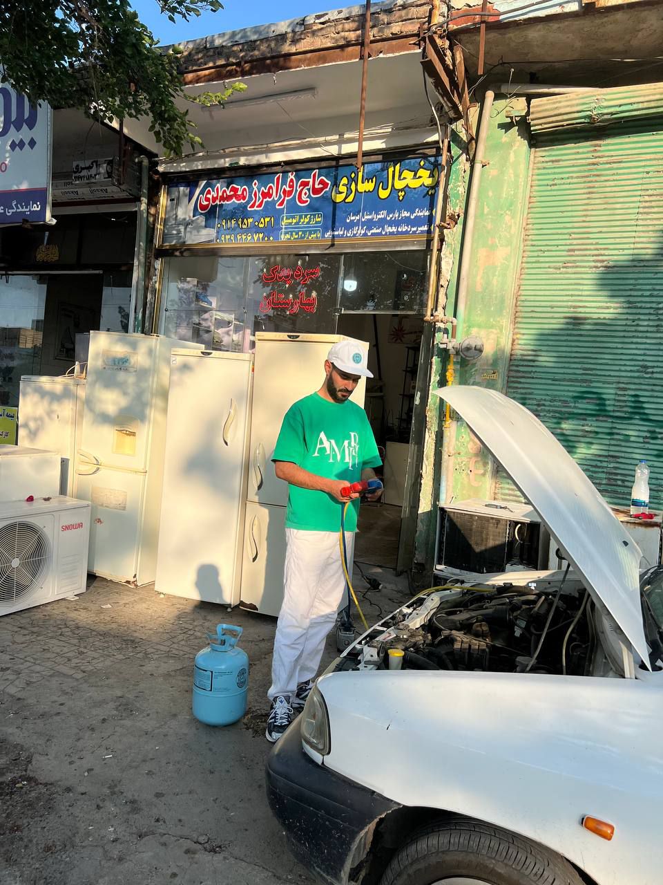 تعمیرات یخچال کولر و لباسشویی شهریار محمدی در پارس آباد اردبیل تعمیرات یخچال کولر و لباسشویی شهریار محمدی در پارس آباد اردبیل