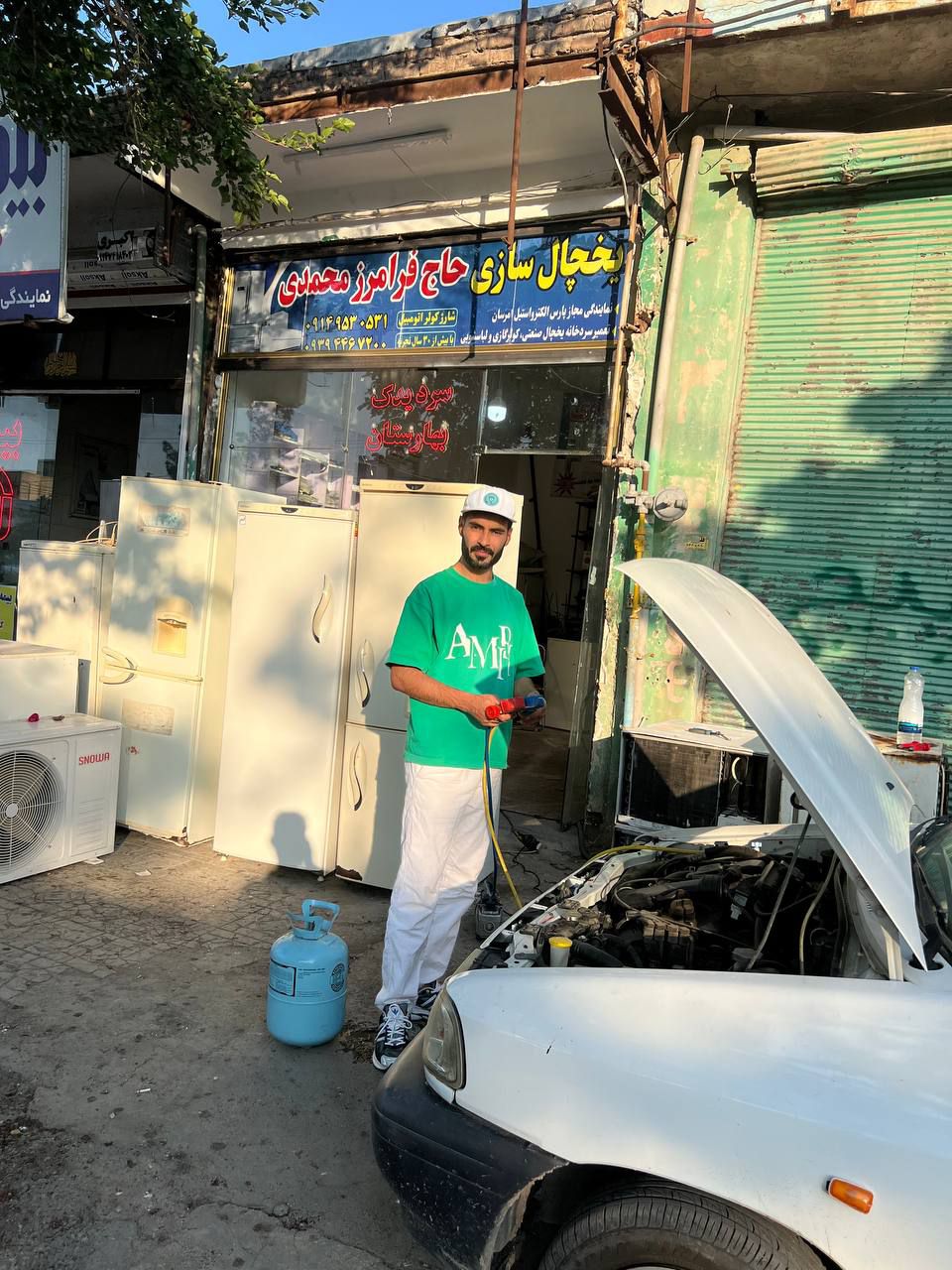 تعمیرات یخچال کولر و لباسشویی شهریار محمدی در پارس آباد اردبیل تعمیرات یخچال کولر و لباسشویی شهریار محمدی در پارس آباد اردبیل