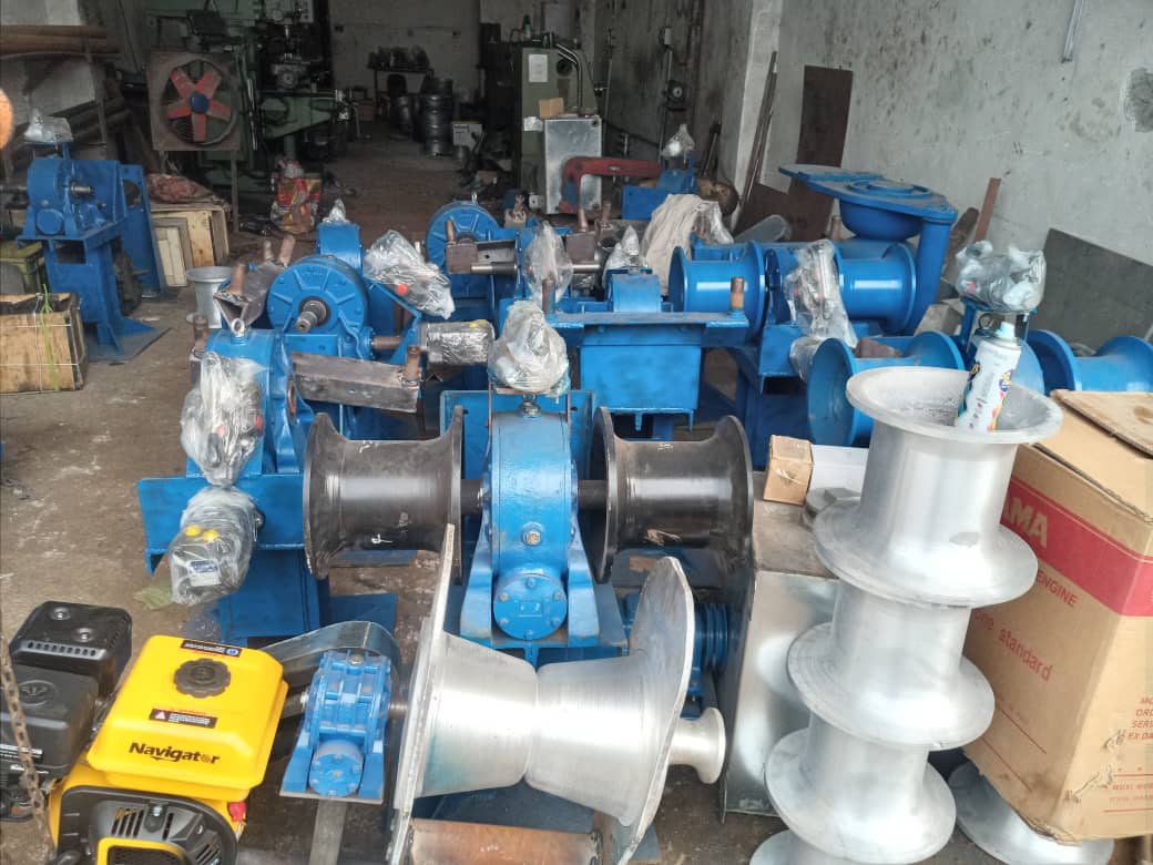 وینچ سازی بوشهر صنعت حاجیان در بوشهر