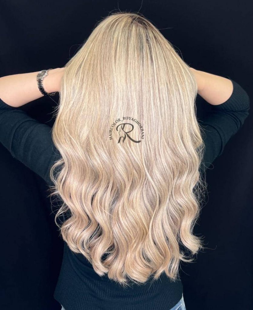 رنگ مو رویا قربانی در تهران رنگ مو رویا قربانی در تهران