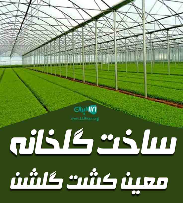 ساخت گلخانه معین کشت گلشن در مازندران ساخت گلخانه معین کشت گلشن در مازندران