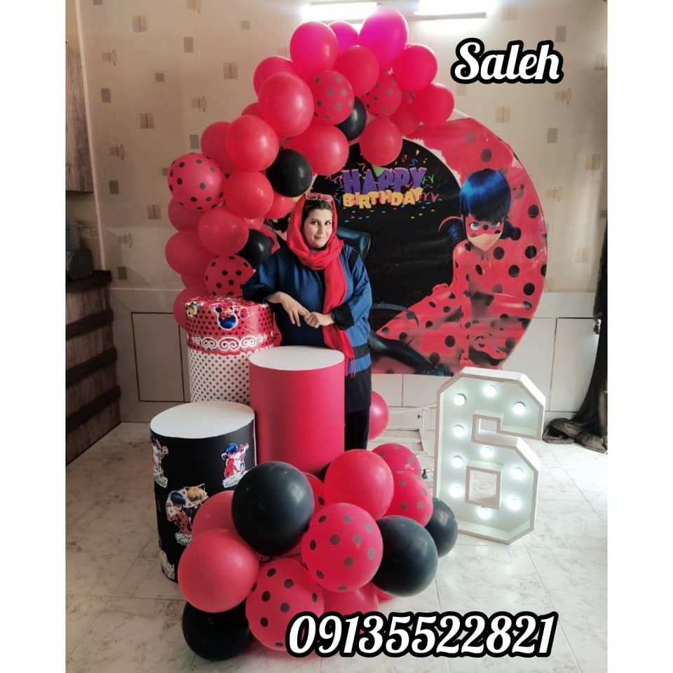 تشریفات و بادکنک آرایی فرشته صالح در اصفهان