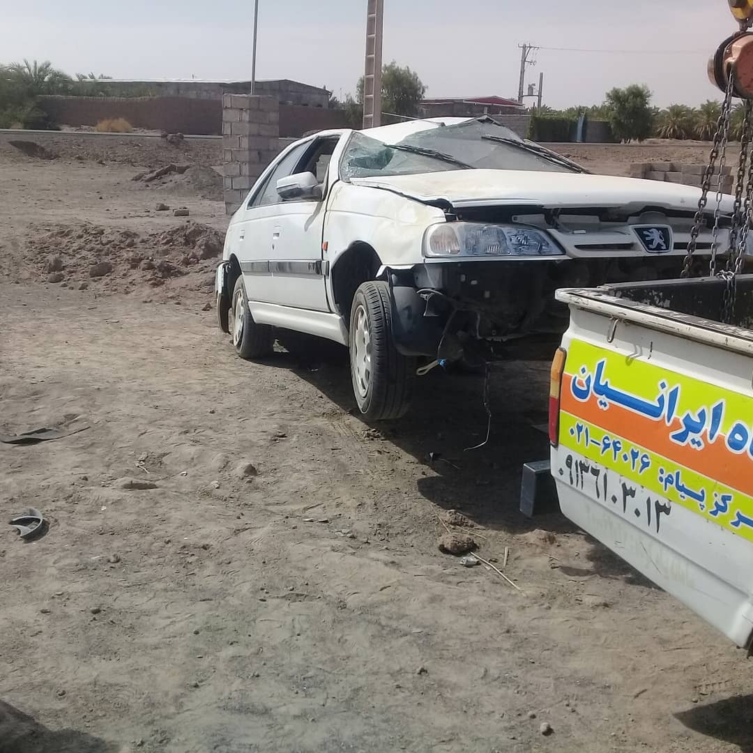 یدک کش رستم آبادی در نرماشیر بم