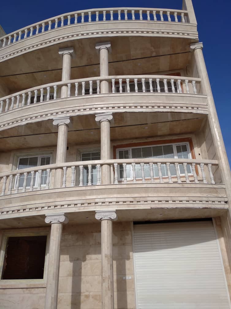 سنگکاری نما عبدالرضا سرلک در الیگودرز