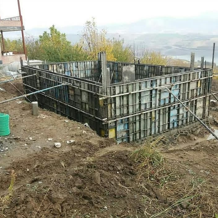 قالب بندی استخر بتنی حسنلو در مازندران قالب بندی استخر بتنی حسنلو در مازندران