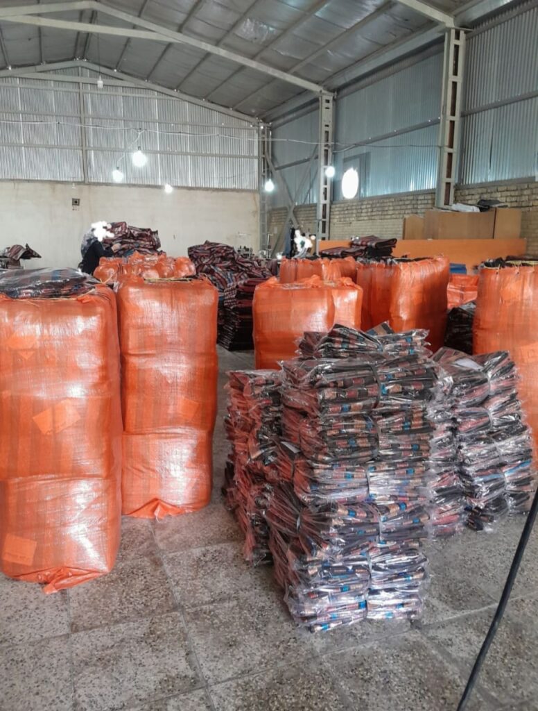 کاور رختخواب جاجیمی ماهک در شهرکرد