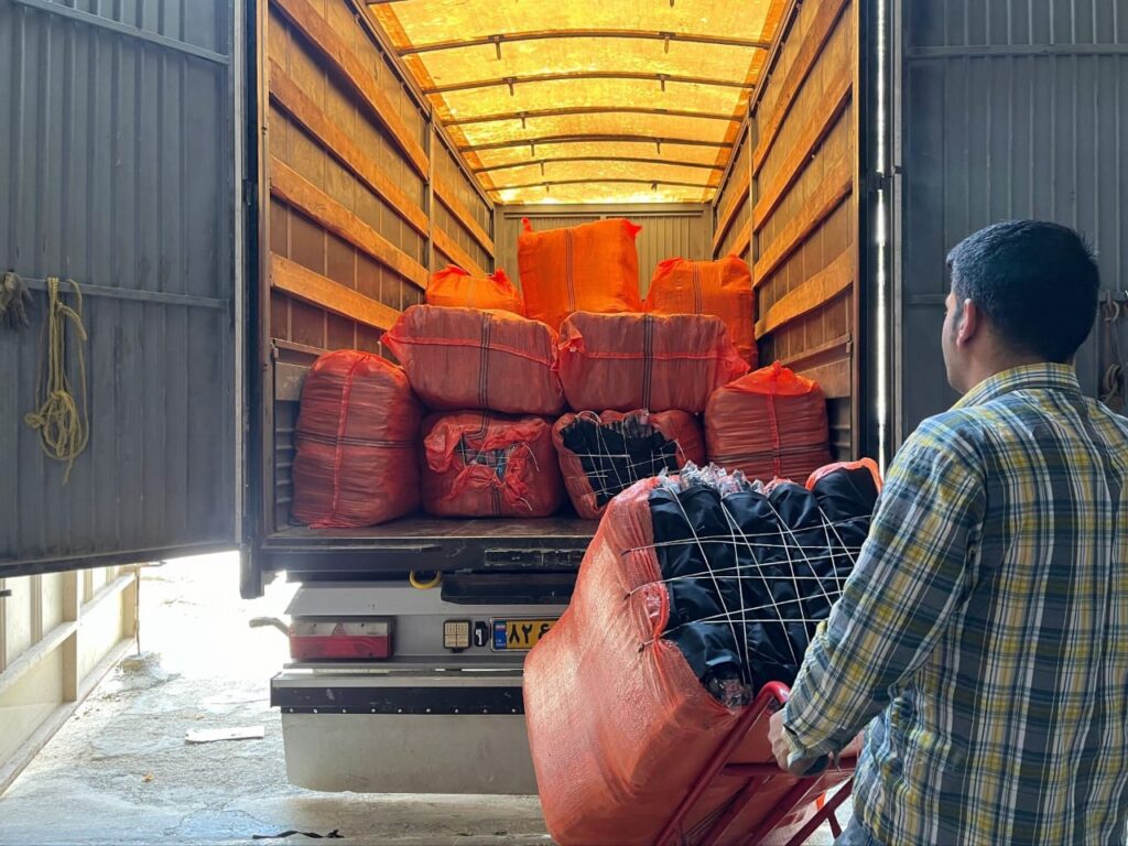 کاور رختخواب جاجیمی ماهک در شهرکرد