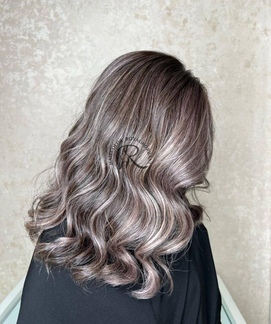 رنگ مو رویا قربانی در تهران رنگ مو رویا قربانی در تهران