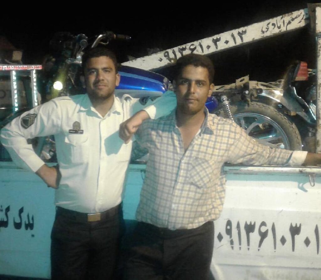 یدک کش رستم آبادی در نرماشیر بم