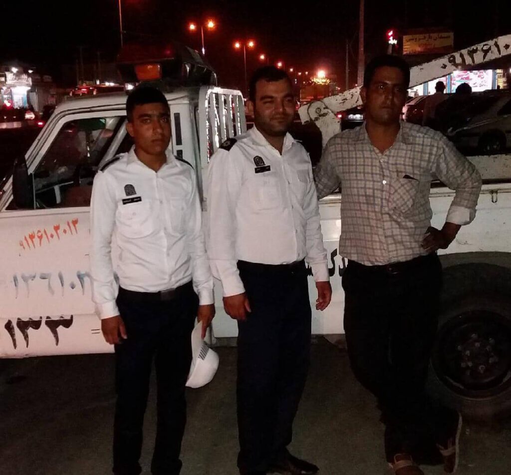 یدک کش رستم آبادی در نرماشیر بم