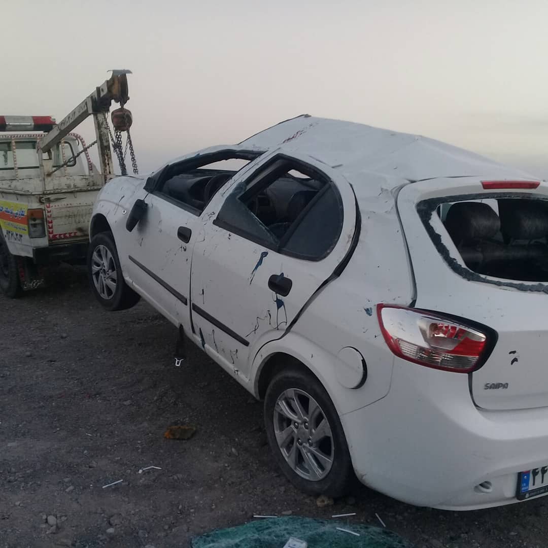 یدک کش رستم آبادی در نرماشیر بم