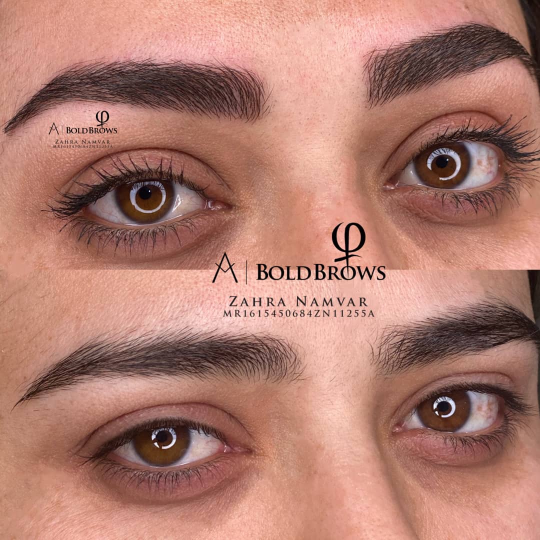 خدمات آرایش دائم ضحی نامور در کرج