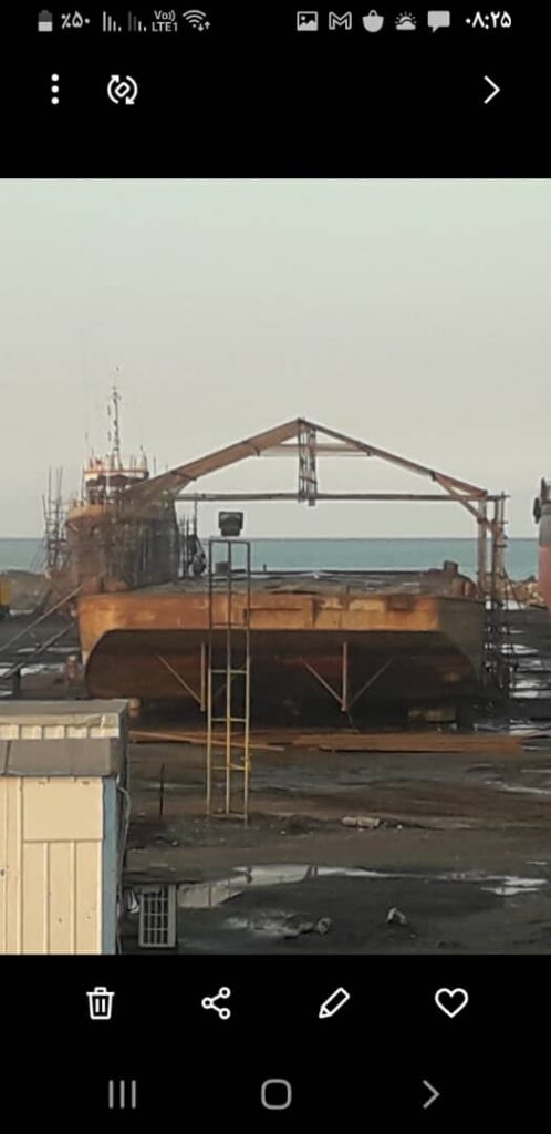 داربست تختی در رشت