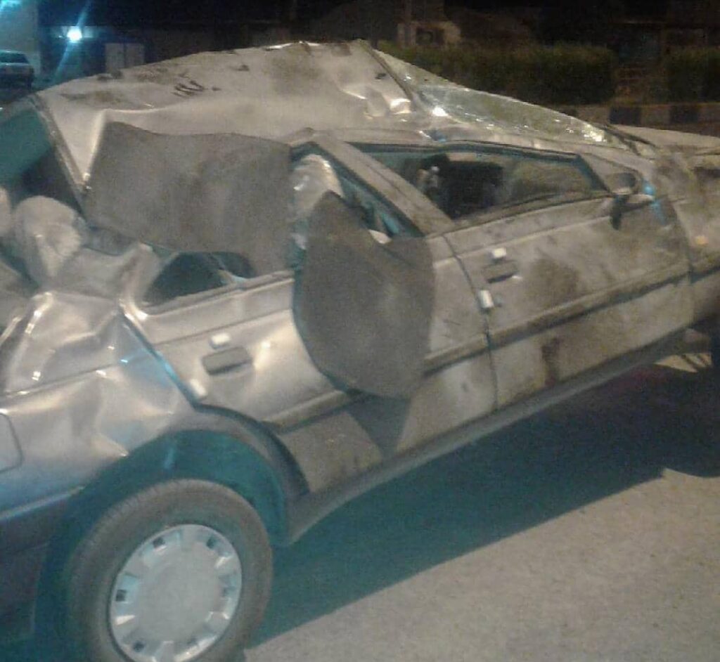 یدک کش رستم آبادی در نرماشیر بم