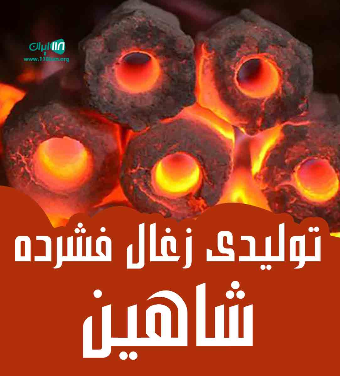 تولیدی زغال فشرده شاهین در شیراز