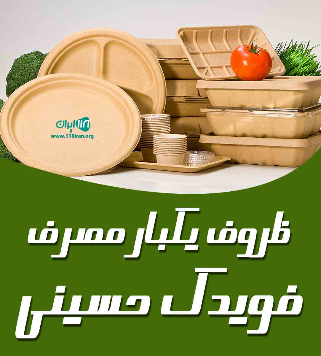 ظروف یکبار مصرف فویدک حسینی در شهریار