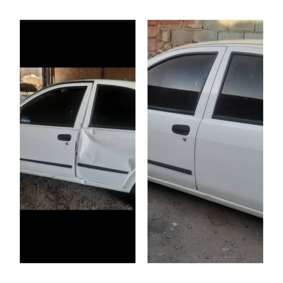 صافکاری و نقاشی عقیل قاسمی در سیرجان صافکاری و نقاشی عقیل قاسمی در سیرجان